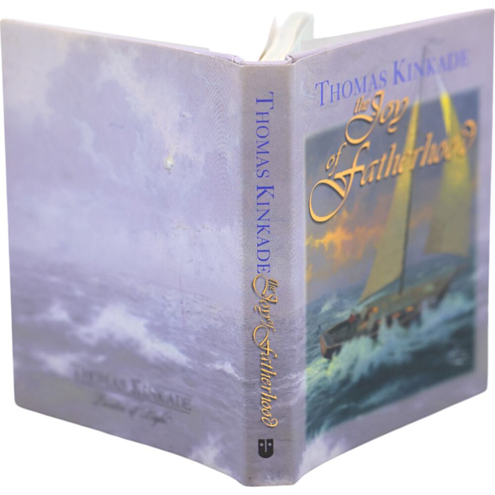 Thomas Kinkade The Joy of Fatherhood Hardcover Minibook - Picture 2 of 10
